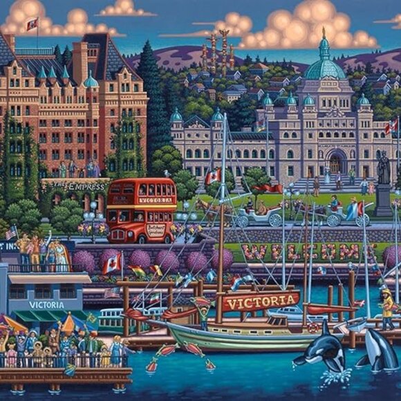 Dowdle Victoria 500 Piece Puzzle - Complete - Picture 1 of 2